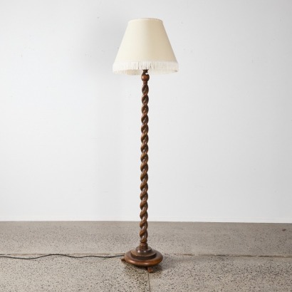 A Barley Twist Standard Lamp