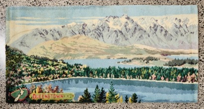 A Feltex Picture Rug of Queenstown