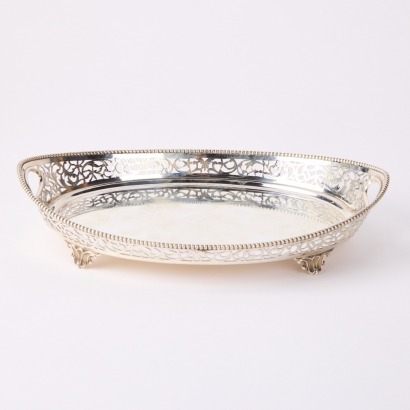 A C1920s Fine Dutch Silver Tray by Van Kempen and Zonen