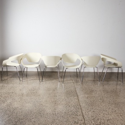 A Set of Six Vad-Chairs by Luca Nichetto For Casamania