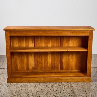 A Solid Oak Book Shelf