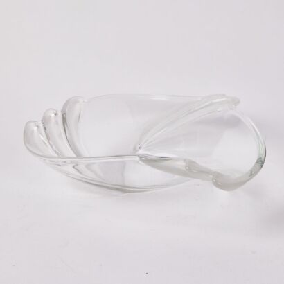 An Art Deco Style Glass Center Piece