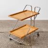 A Mid-Century Folding Tea Trolley - 2