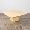 A Vintage Large Octagonal Travertine Coffee Table - 2