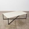 A Soren Liv Marble Rectangle Coffee Table - 2