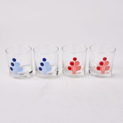 A Set Four Pierre Cardin Tumblers