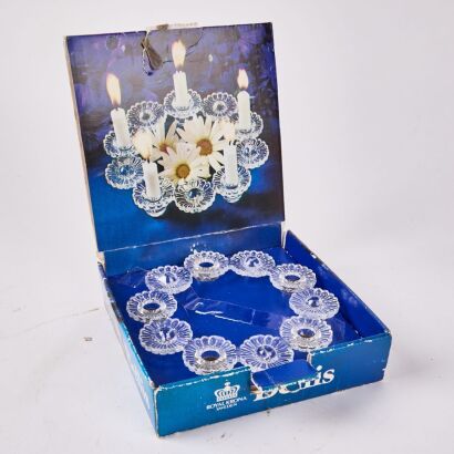 A Royal Krona Sweden Bellis Candle Holder