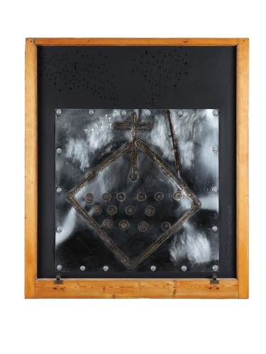 RALPH HOTERE Black Window
