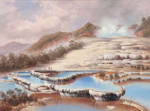 CHARLES BLOMFIELD The White Terraces