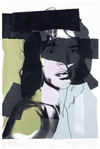 ANDY WARHOL Mick Jagger FS II.145