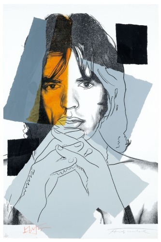 ANDY WARHOL Mick Jagger FS IIB.147