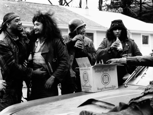ANS WESTRA untitled (Mongrel Mob Hui - Porirua)