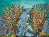 TEUANE TIBBO Landscape with River
