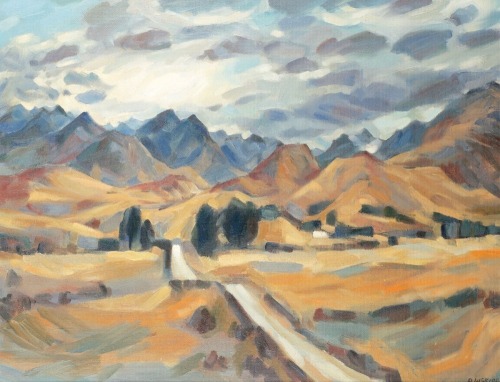 DORIS LUSK Summer Landscape, Canterbury