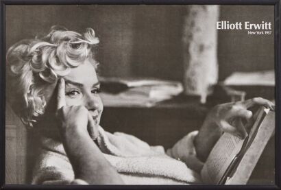 A Vintage Framed Elliott Erwin Marylin Monroe Print