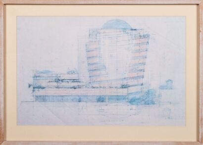 AFTER FRANK LLOYD WRIGHT Guggenheim Museum New York Print