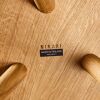 A Pair Of Oak Nikari Perch Stools By Wesley Walters & Salla Luhtasela - 2