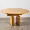 An Oak Plane Dining Table By Jamie Mclellan