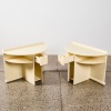 A Pair of Lacquered Nightstands by by Gianfranco Frattini - 3