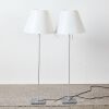 A Pair Of Costanza Lamps By Paolo Rizzatto For Luce Plan