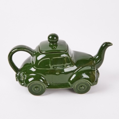 A Volkswagen Bug Kensington Race Car Teapot