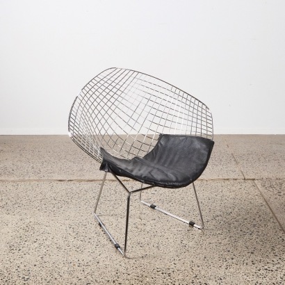 A Harry Bertoia Wire Diamond Style Chair