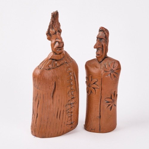 A Pair of Sue Mabin Figures