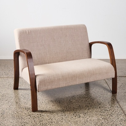 A Scandinavian Style Two Seater Sofa