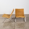A Pair of PK22 Armchairs by Poul Krholm for Fritz Hansen - 2