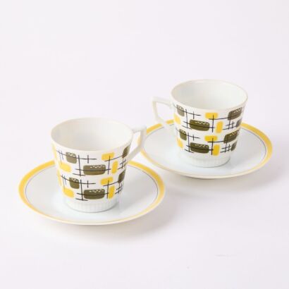 Two Circa 1960s Japanese Teacups