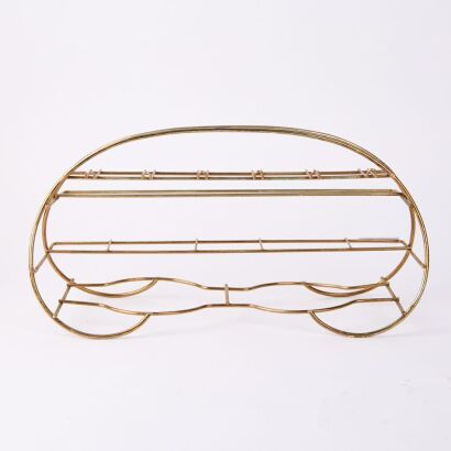 A Retro Cup and Saucer Rack