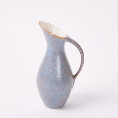 A Vintage Glazed Ceramic Pitcher