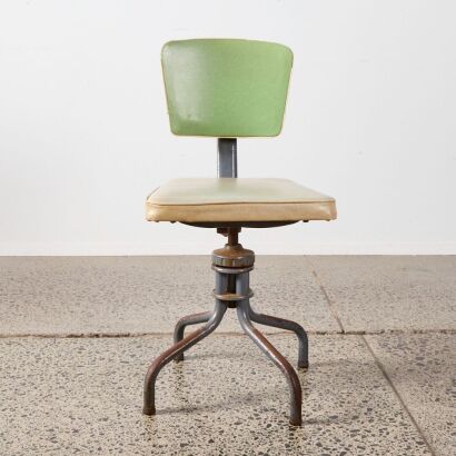 An Industrial Swivel Chair