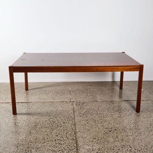 A Rudi Schwarz Rosewood And Mahogany Dining Table