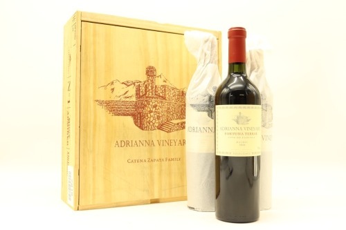 (3) 2019 Catena Zapata Adrianna Vineyard 'Fortuna Terrae' Malbec, Gualtallary, Argentina [JR16.5] [RP97] (OWC)