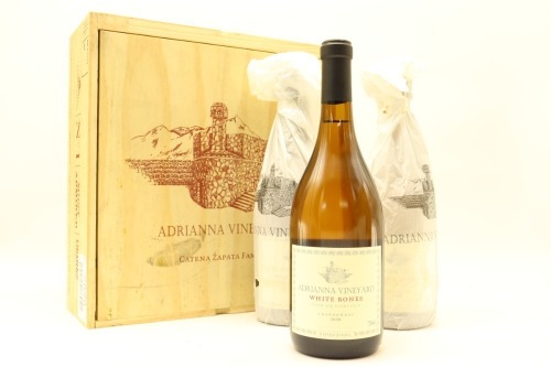 (3) 2020 Catena Zapata Adrianna Vineyard 'White Bones' Chardonnay, Gualtallary, Argentina [JR16] [RP99] [WE94] (OWC)
