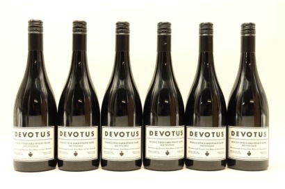 (6) 2021 Devotus Single Vineyard Pinot Noir, Martinborough