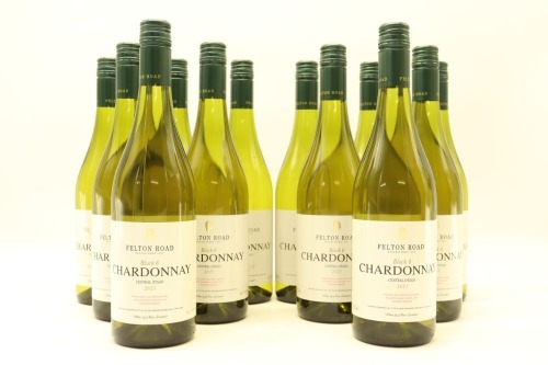 (12) 2021 Felton Road Block 6 Chardonnay, Central Otago [JR17]