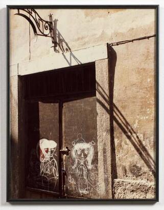 FRANK HOFMANN Untited (Graffiti Doorway)