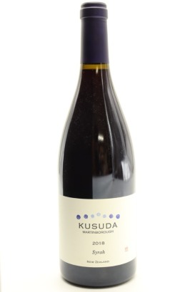 (1) 2018 Kusuda Syrah, Martinborough [JR17]