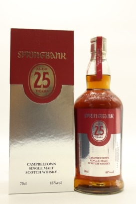(1) Springbank 25 Year Old 2021 Release Single Malt Scotch Whisky, 46% ABV (GB)