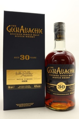 (1) The GlenAllachie 30 Year Old Single Malt Scotch Whisky Batch #1, 48.9% ABV (GB)