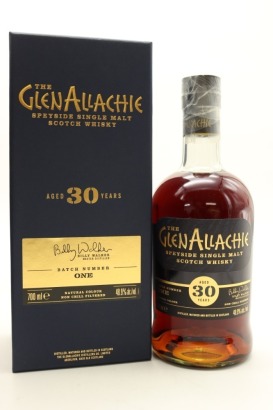 (1) The GlenAllachie 30 Year Old Single Malt Scotch Whisky Batch #1, 48.9% ABV (GB)