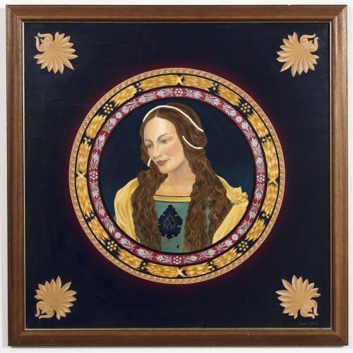 CANDI DENTICE Untitled (Woman with Pearls)