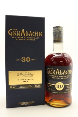 (1) The GlenAllachie 30 Year Old Single Malt Scotch Whisky Batch #1, 48.9% ABV (GB)