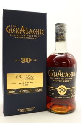 (1) The GlenAllachie 30 Year Old Single Malt Scotch Whisky Batch #1, 48.9% ABV (GB)