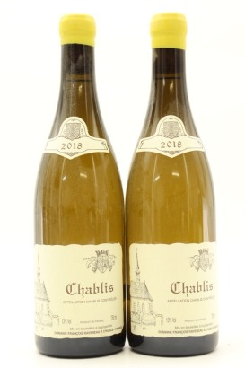 (2) 2018 Domaine Francois Raveneau Chablis, Burgundy