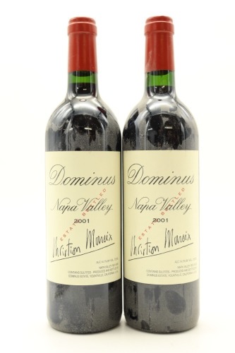 (2) 2001 Dominus Estate Christian Moueix, Napa Valley [JR18] [RP98] [WE94]