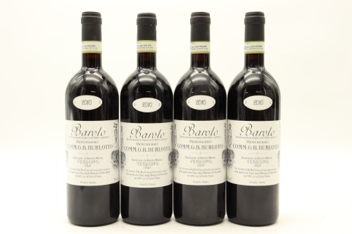 (4) 2010 G. B. Burlotto Barolo Monvigliero, Barolo DOCG [JR17] [WE97]