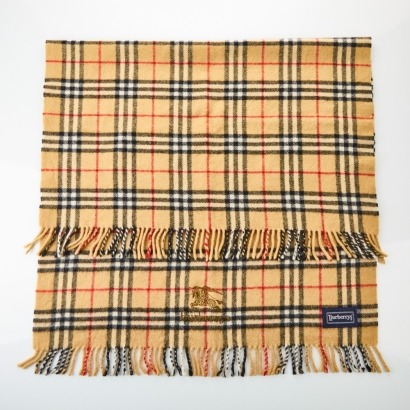 Burberry, 100% Wool Camel Stole